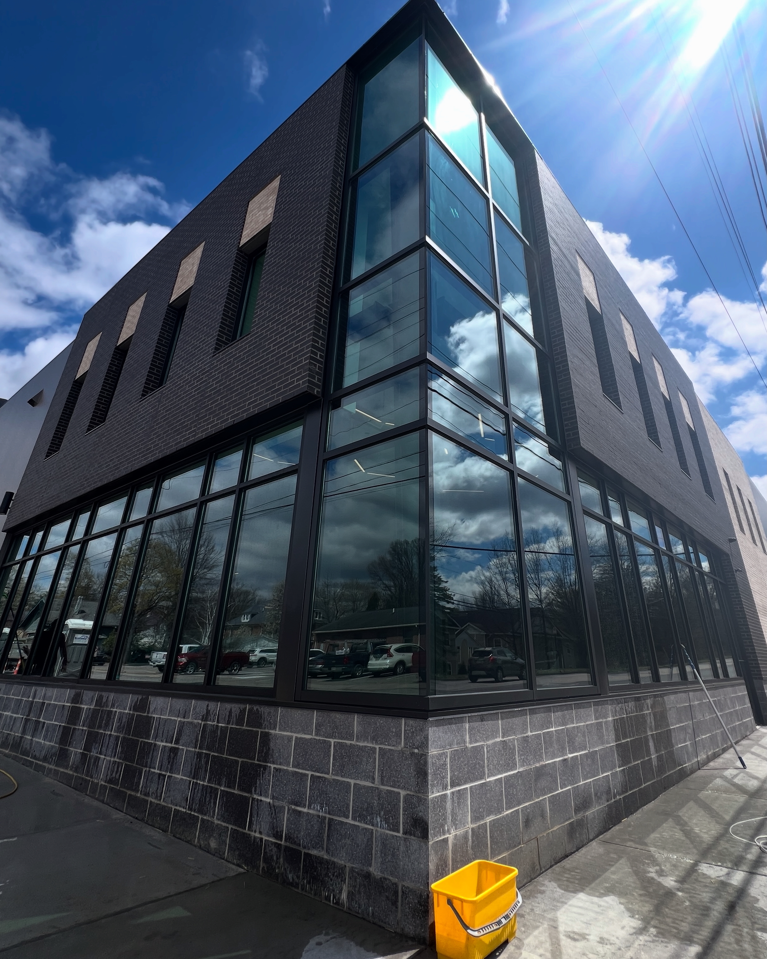 Storefront window cleaning - Beaver County